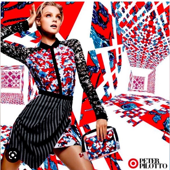 Peter Pilotto for Target Collection 2014 Matching Top & Skirt. - Picture 4 of 16